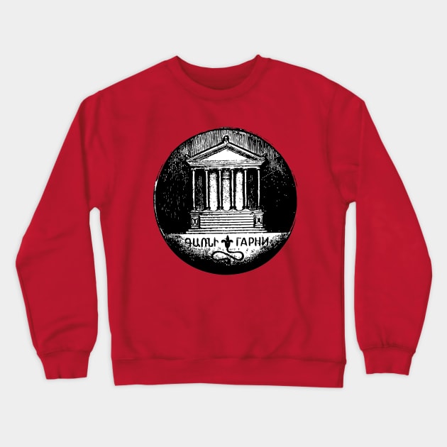 Garni Temple Crewneck Sweatshirt by armeniapedia